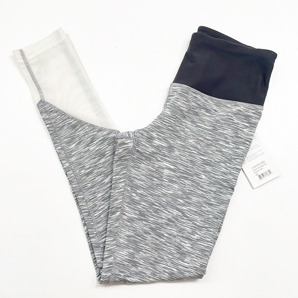 NEW Mondetta space dye leggings in grey combo - Picture 3 of 8